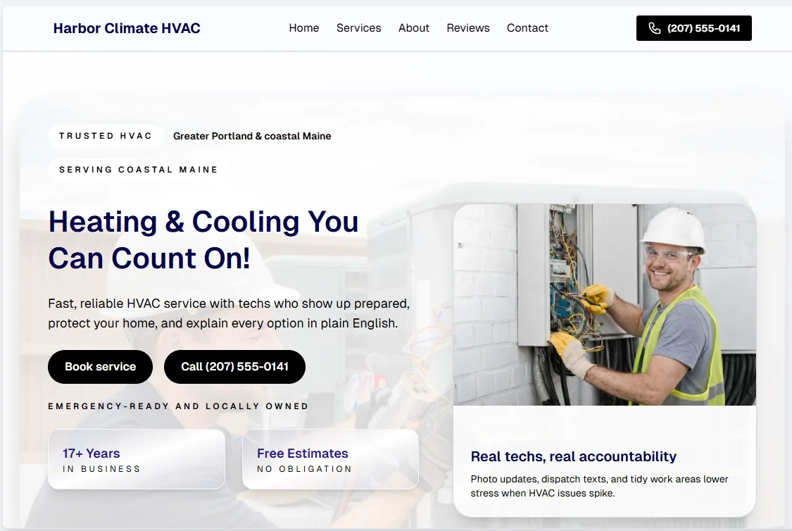 HVAC workflow demo